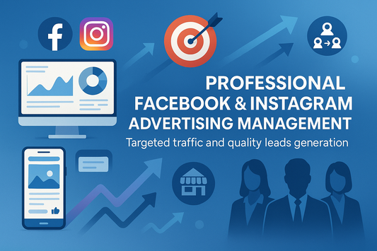 Professional Facebook &amp; Instagram Advertising Management

Drive targeted traffic and generate quality leads for your small business with expertly managed social media advertising campaigns.